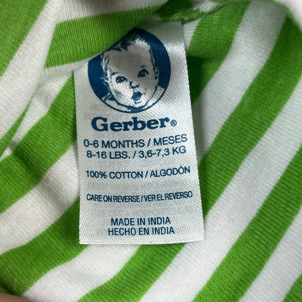 Zutano Gerber Baby Grand Beanie Set Baby 0-6M Multi Color Striped Cotton Hats